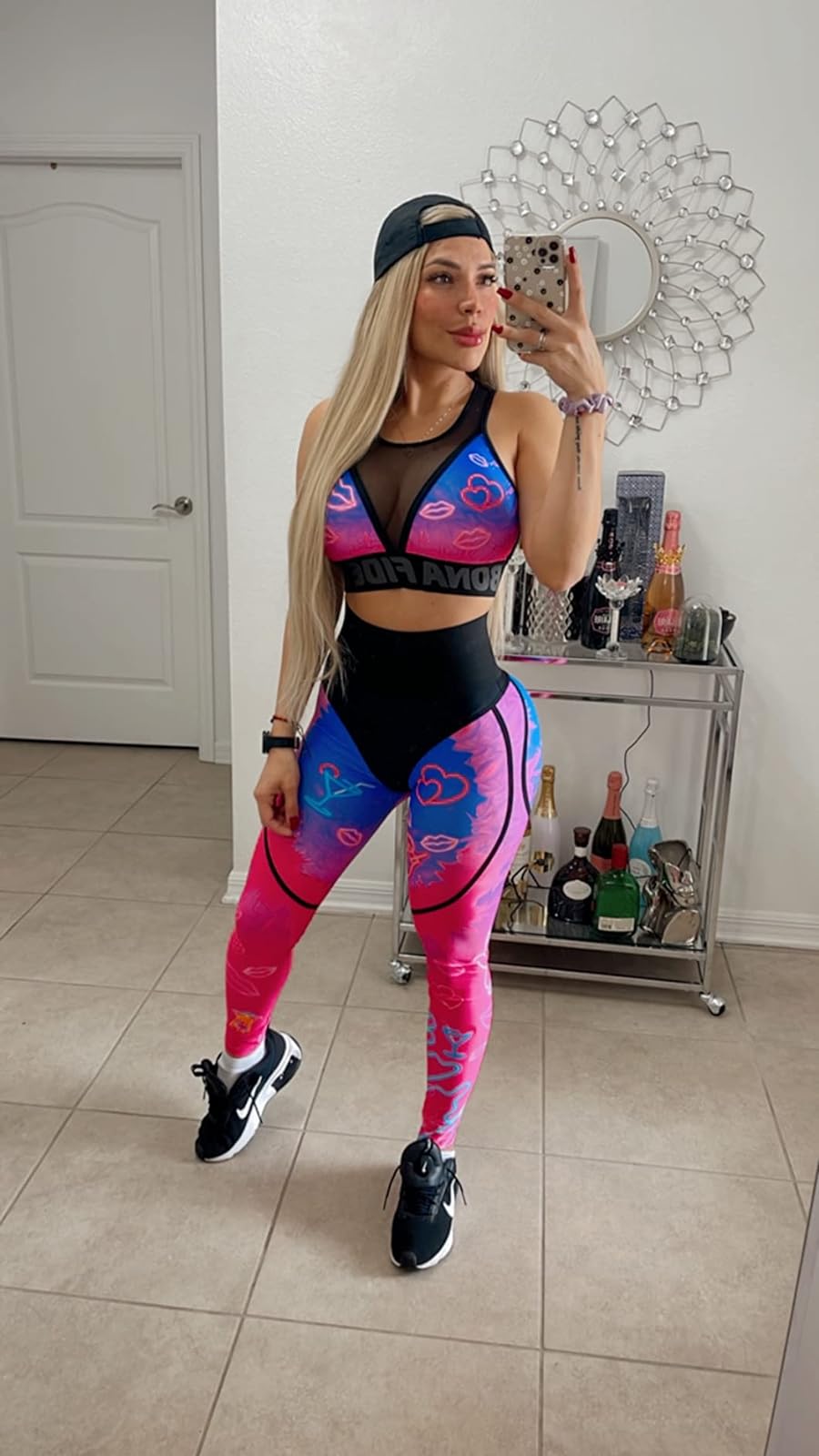 Leggings Extra Sex Corsage Neon Kiss photo review