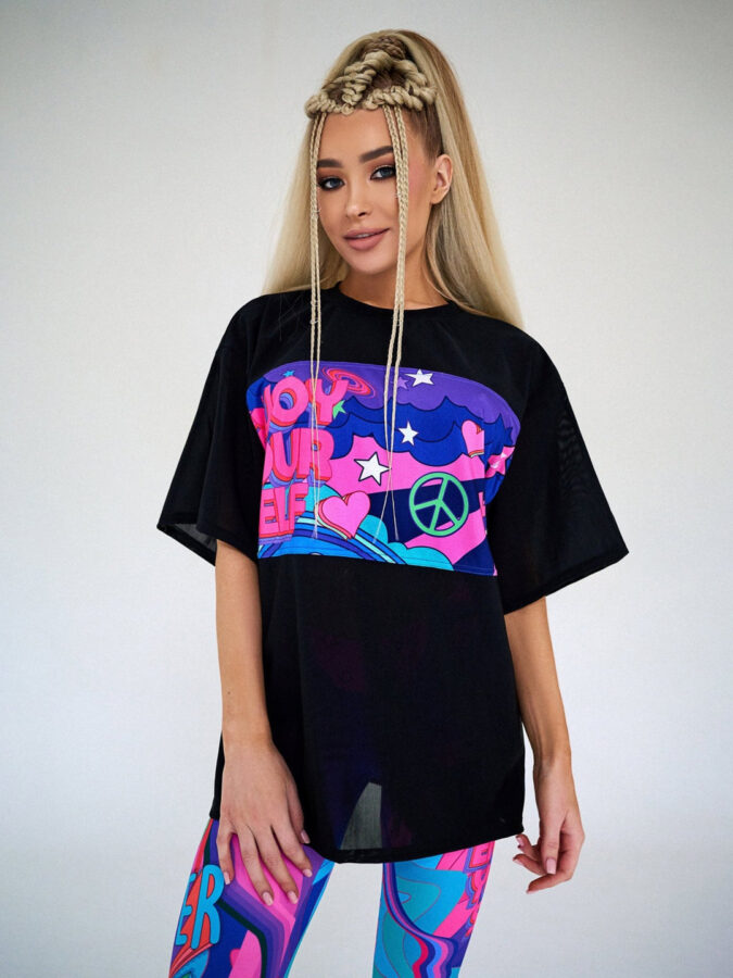 Oversize T-shirt Girl Power - One size