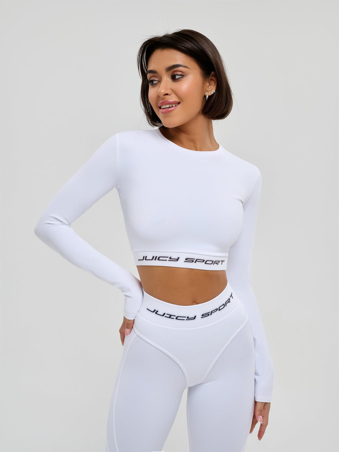 Workout Top Midi Juicy White